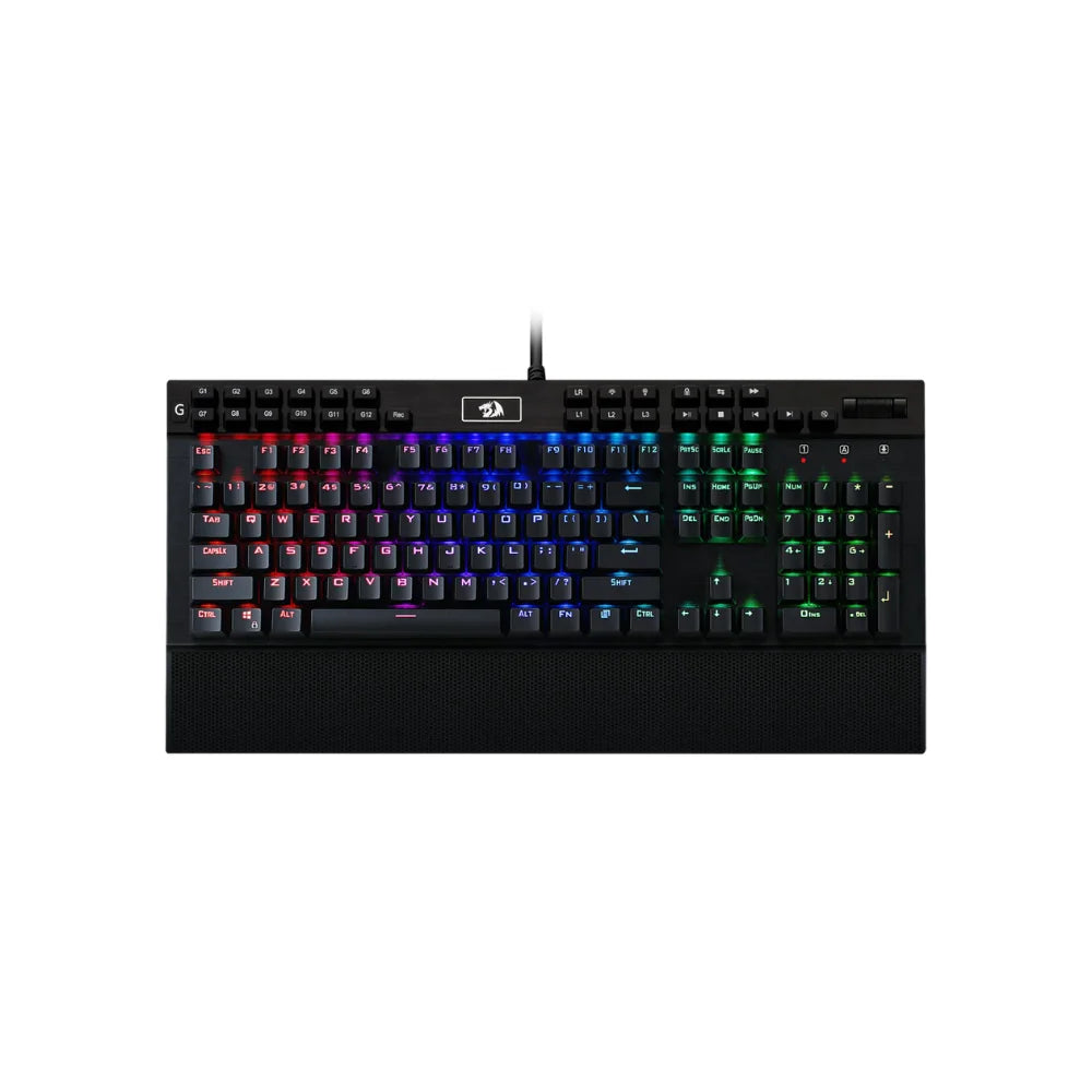 Redragon k550 rgb yama 131 key rgb led illuminated backlit mechanical keyboard