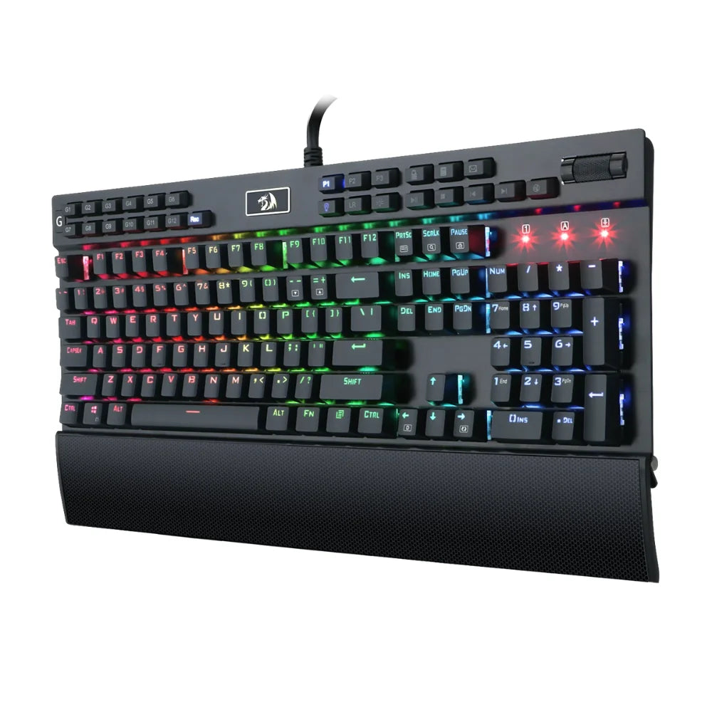 Redragon k550 rgb yama 131 key rgb led illuminated backlit mechanical keyboard