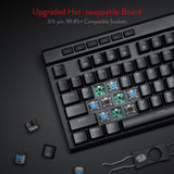 Redragon K580 VATA RGB LED Backlit Mechanical Gaming Keyboard Keyboard