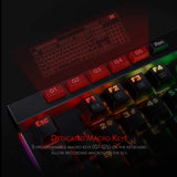 Redragon K580 VATA RGB LED Backlit Mechanical Gaming Keyboard Keyboard