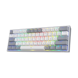 Redragon K617 Fizz 60% Wired RGB Gaming Keyboard 61 Keys Hot Swap Compact