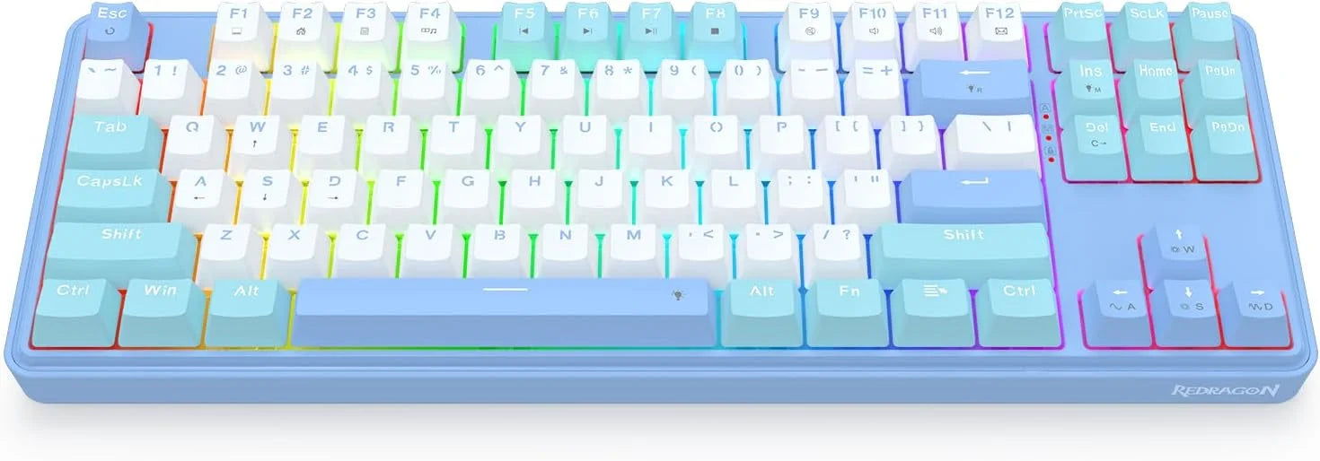 Redragon k707 80% wired gasket rgb gaming keyboard