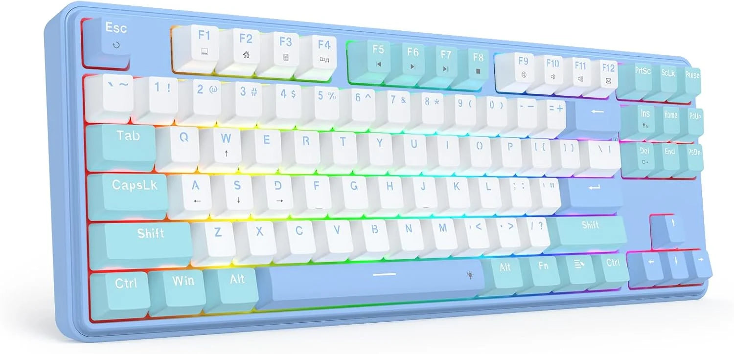 Redragon k707 80% wired gasket rgb gaming keyboard