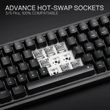 Redragon K709 65% Wired Gasket RGB Gaming Keyboard Keyboard
