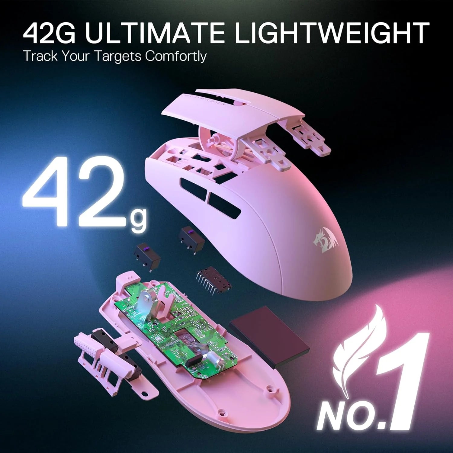 Redragon m724 wired gaming mouse