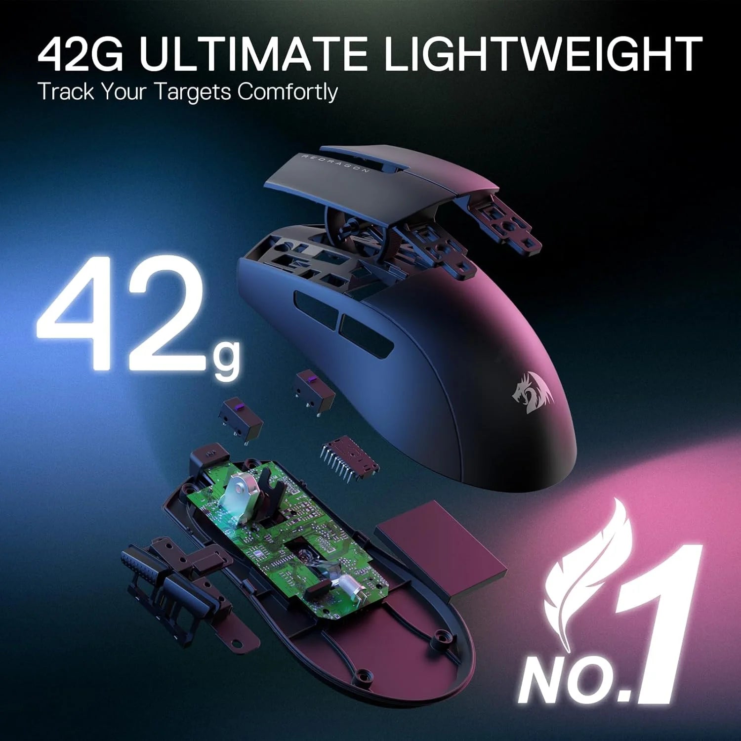 Redragon m724 wired gaming mouse