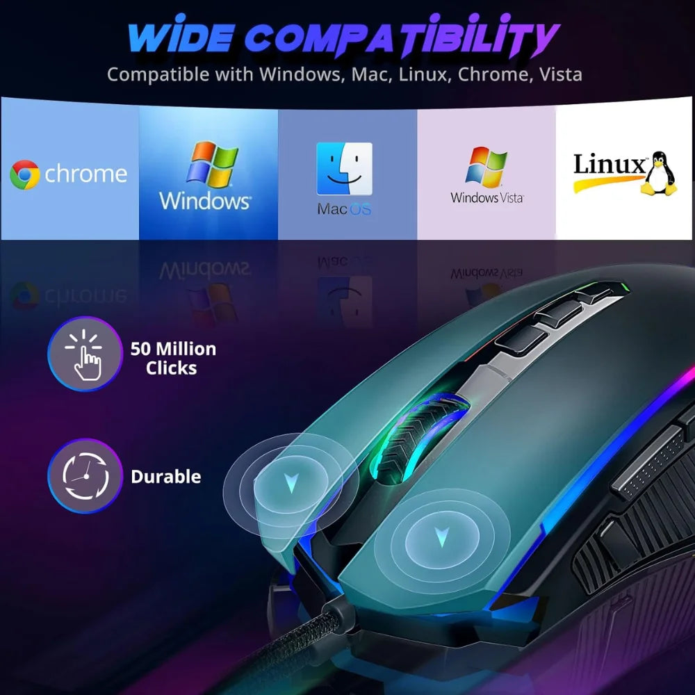 Redragon m910 ranger rgb gaming mouse JOD 15
