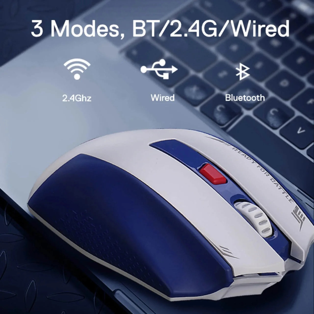 Redragon m994 wireless bluetooth gaming mouse