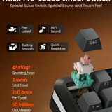 Redragon Wireless Mechanical Keyboard Gasket RGB Gaming Keyboard with Screen &