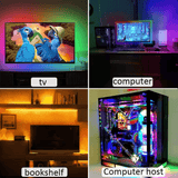 RGB LED Strip light RGB5050 Led with APP Control Lightning