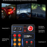 Pxn cb1 racing button box pc usb simulation racing instrument center control