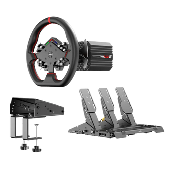 Pxn vd6 bundle: pc steering wheel and pedals – 6 nm direct drive servo motor