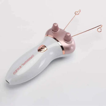 Enzo electric facial rechargeable hair remover en-6085 for effortless body