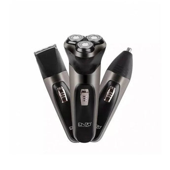 Enzo en-9300 versatile 3-in-1 rechargeable electric shaver rotary electric