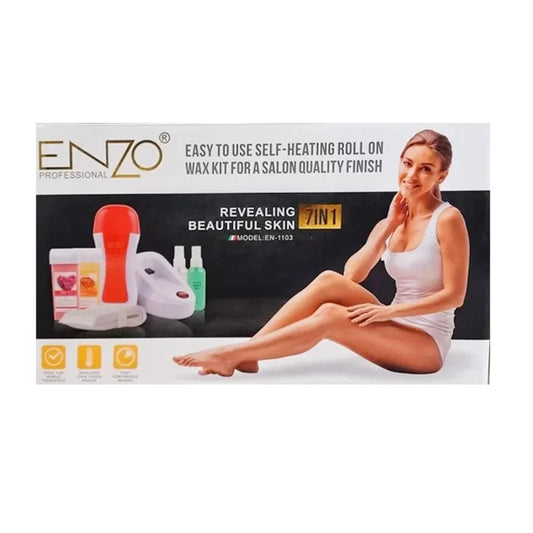 Enzo italy en-1103 7 in 1 roll-on wax hair removal waxing kits & supplies