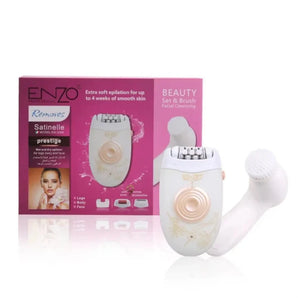 Enzo italy en-3088 painless hair removal brown machine epilators