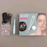Enzo manicure & pedicure kit en-02 green nail tools