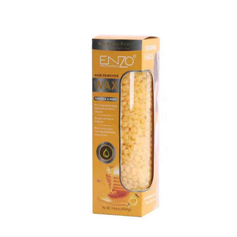 Enzo professional hair removal hard wax beans 400g waxing kits & supplies