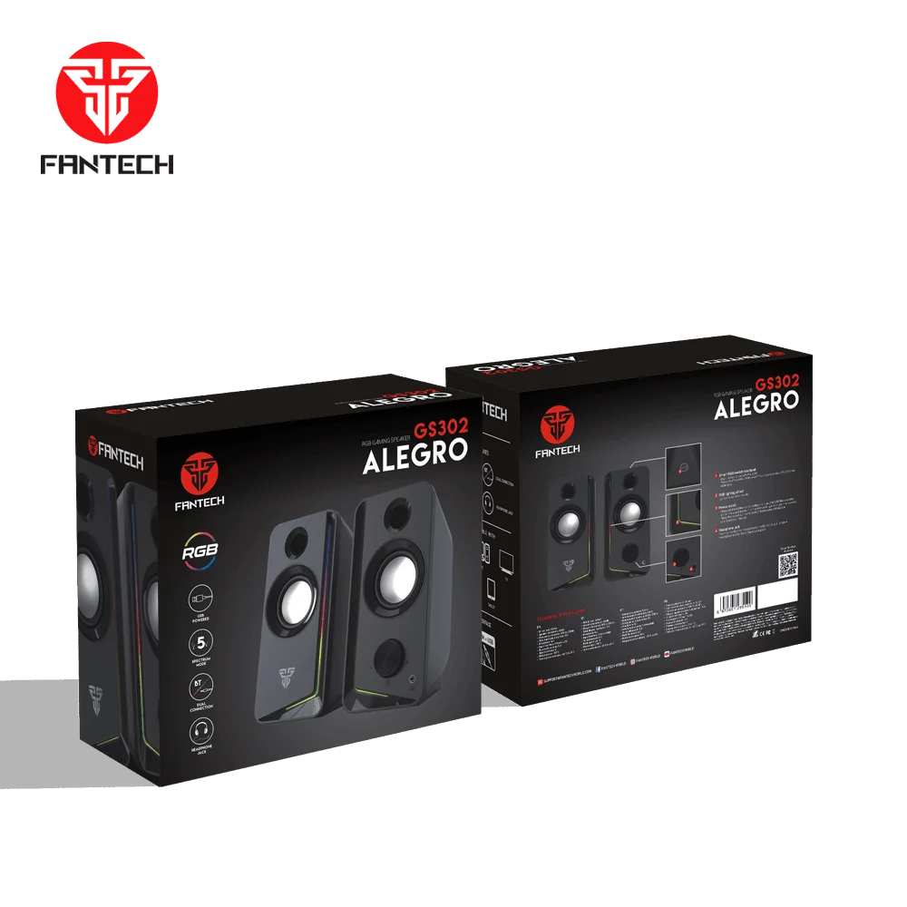 Fantech gs302 alegro rgb gaming speaker