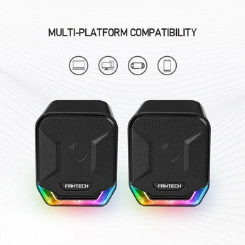 Fantech sonar gs202 gaming music speaker