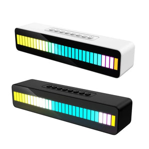 M8 wireless tws bluetooth speaker atmosphere rhythm light rgb led