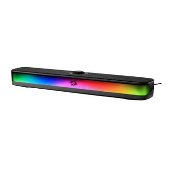Redragon gs515 rgb desktop soundbar 2.0 channel stereo computer speakers