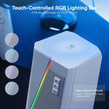 Redragon gs520 rgb desktop speakers white speakers