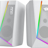Redragon gs520 rgb desktop speakers white speakers