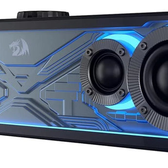 Redragon gs817 rgb desktop soundbar 2.0 channel stereo speakers for desktop