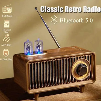 Retro bluetooth speaker b9 radio