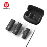 Fantech leviosa air wmv21l lightning dual mic lightning wireless microphone