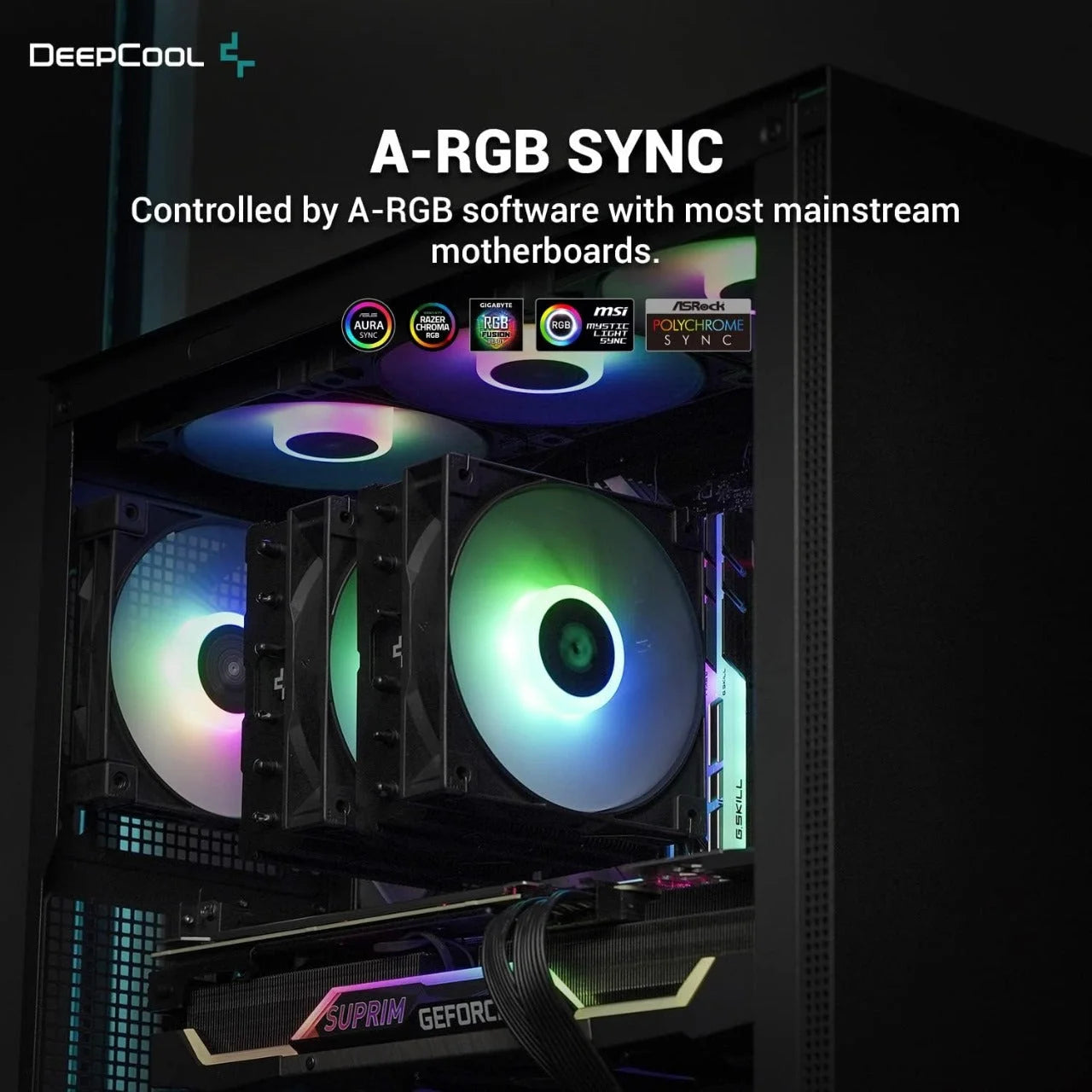 The deepcool ag620 digital bk argb