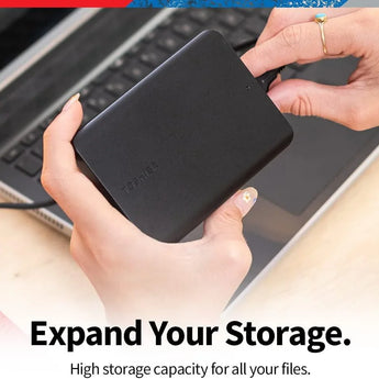 Toshiba canvio basics (1/2)tb portable external hard drive usb 3.0 black - hard