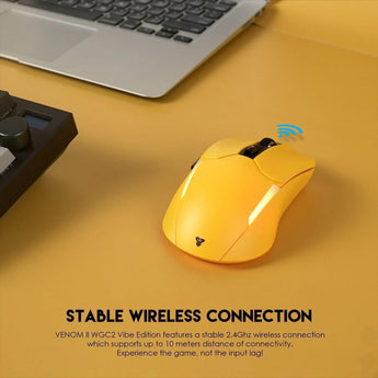 Venom ii wgc2 wireless 2.4ghz pro-gaming mouse