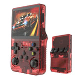R36s handheld game console 3.5 inch ips screen retro gaming console 64g card