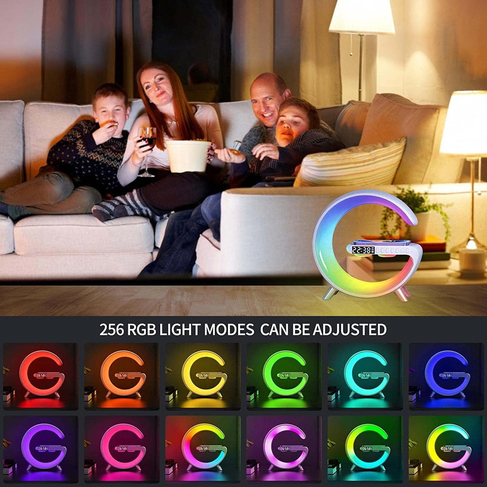 Wake Up Light Sunrise Alarm Clock Wake Up Light With Wireless Speaker Cables &