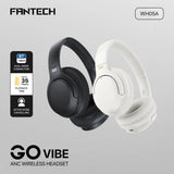 Fantech wh05a go vibe anc wireless headset black headsets