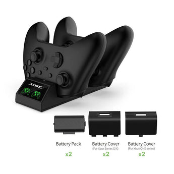 Dobe charging dock xbox series stick xbox one with 2 battery tyx-1817x