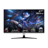 GAMEON GOPS27QHD180IPS Pro Series 27" QHD, 180Hz, MPRT 0.5ms, HDMI 2.1, Fast IPS Gaming Monitor (Supports PS5) - Black