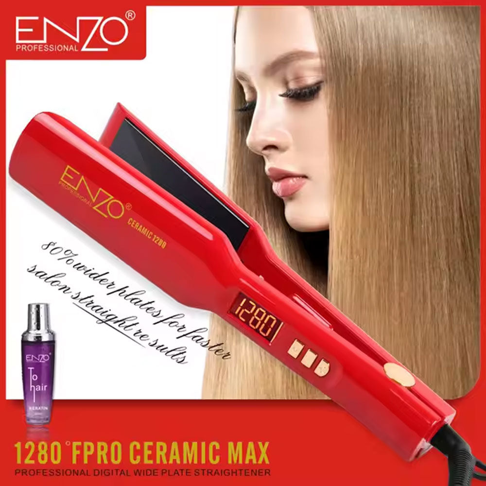 Enzo EN-5191 professional-grade hair straightener