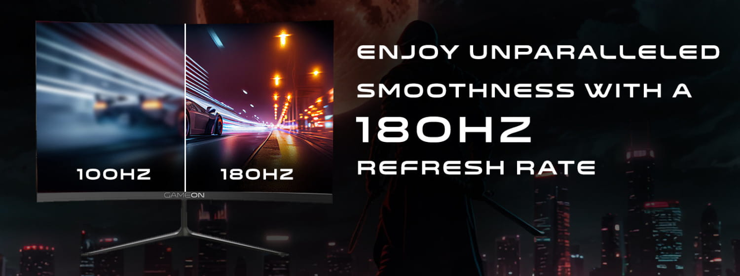 Gameon goc24f180va pro series 24’’ fhd 180hz mprt 0.5ms hdmi 2.1 va panel