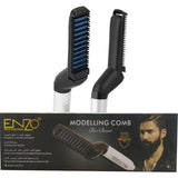 Enzo EN-5010 is a versatile 2-in-1 heated styling brush