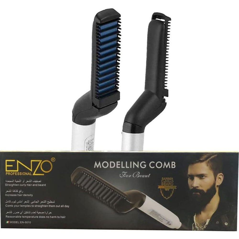 Enzo EN-5010 is a versatile 2-in-1 heated styling brush