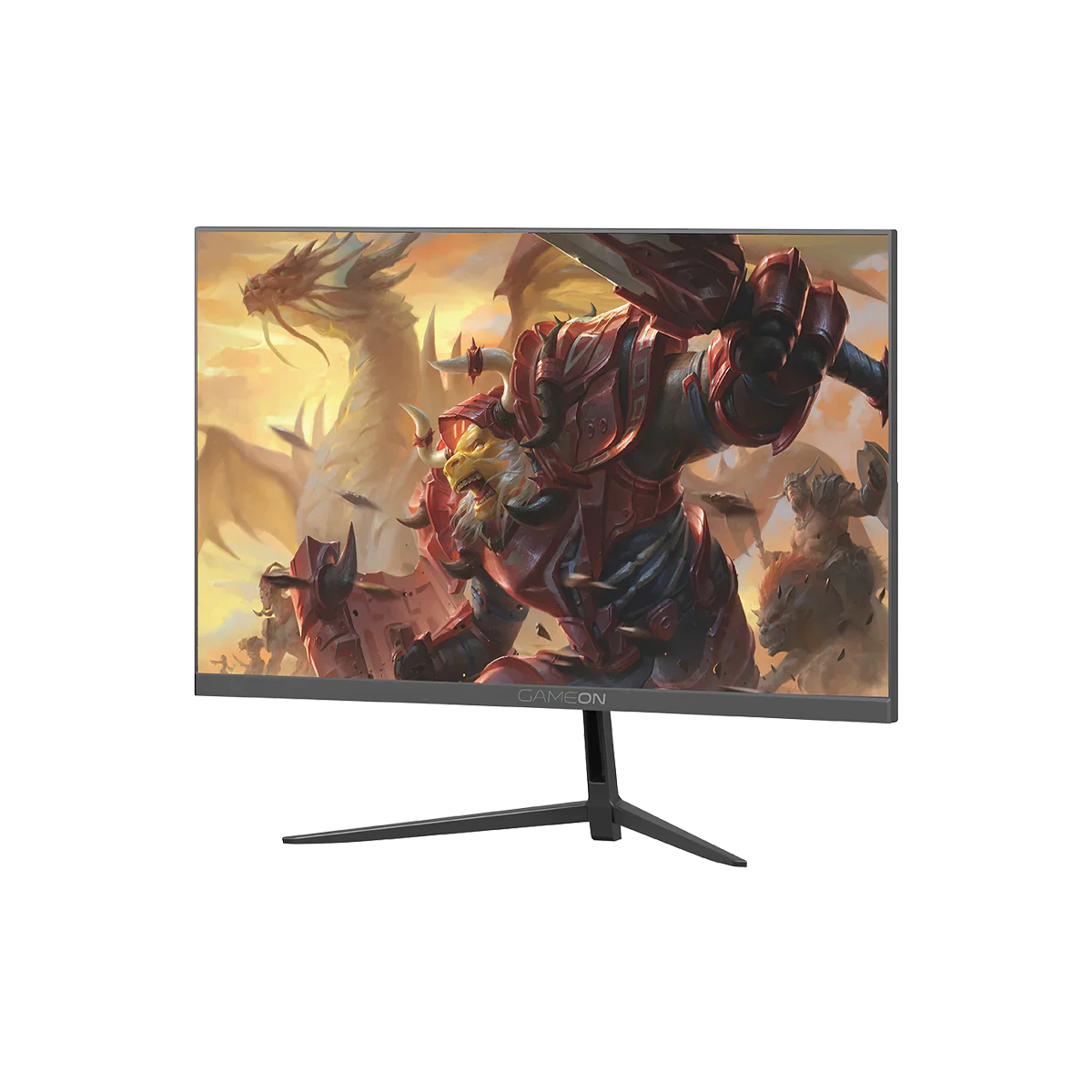 GAMEON GOC27F120VA Pro Series 27" FHD, 120Hz, MPRT 1ms, HDMI 2.1, VA Panel Curved Gaming Monitor 3000R 16:9 (Supports PS5) - Black - - Fun Touch Shop