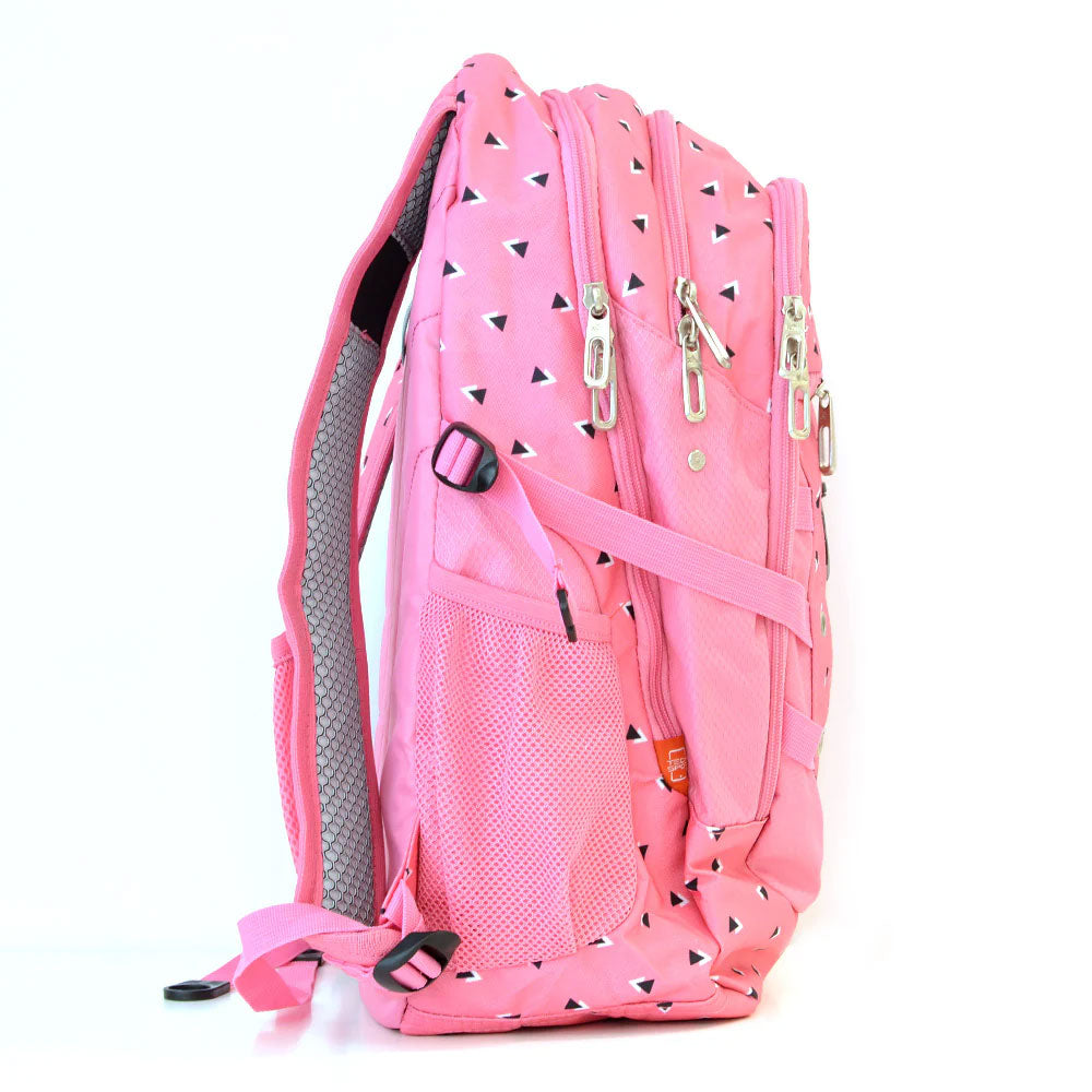 High Sierra Tactic Backpack Pink Lemonade/Pink Geo/White
