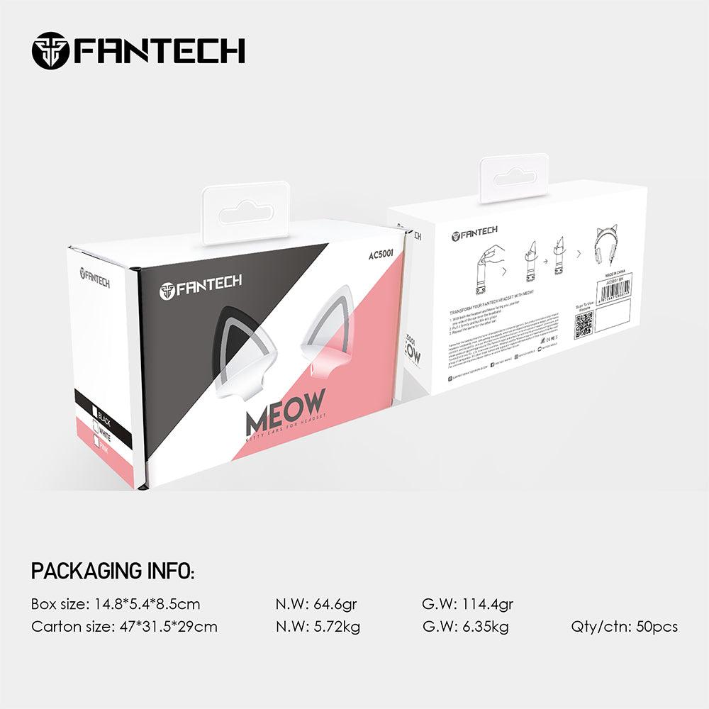 FANTECH AC5001 MEOW KITTY EARS FOR HEADSET Audio 8 JOD