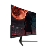 GAMEON GOC24F180VA Pro Series 24" FHD, 180Hz, MPRT 0.5ms, HDMI 2.1, VA Panel Curved Gaming Monitor 3000R 16:9 (Supports PS5) - Black - - Fun Touch Shop