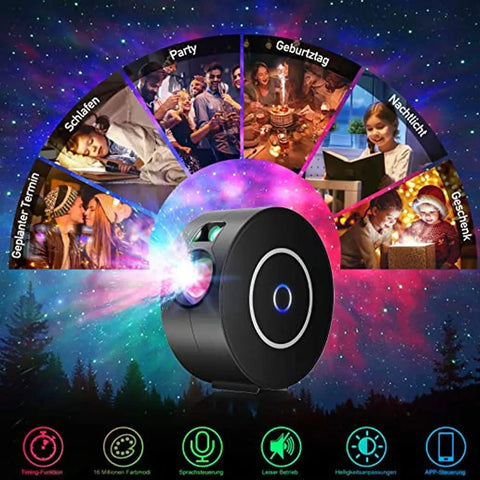 Aurora Starry Sky Projector