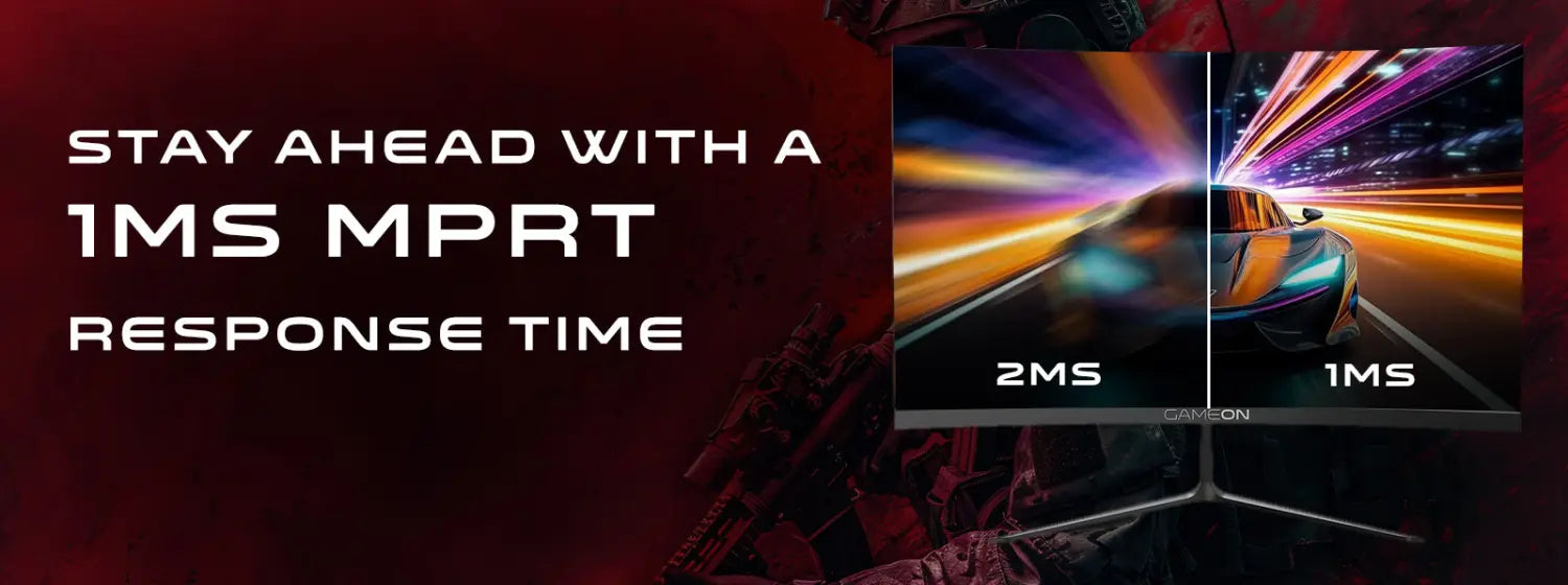 Gameon goc24f120va pro series 24’’ fhd 120hz mprt 1ms hdmi 2.1 va panel curved