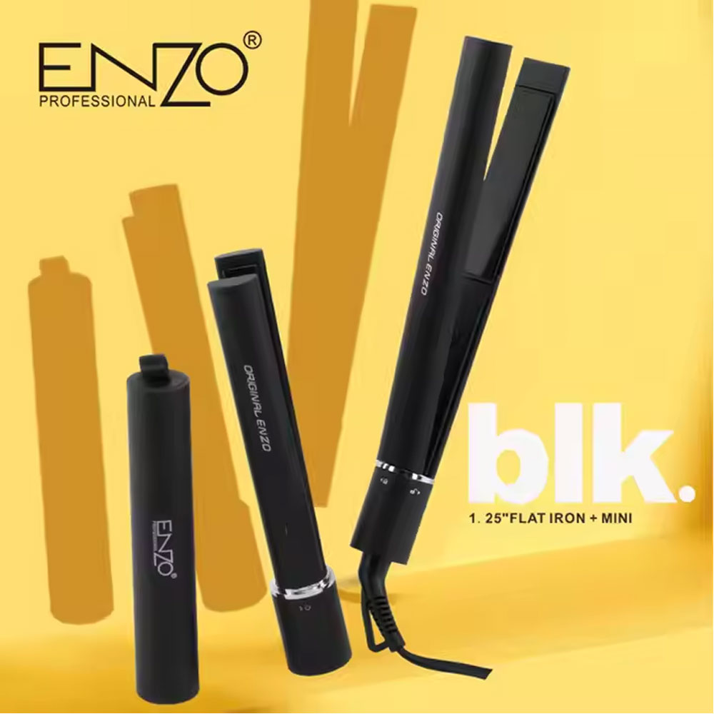 ENZO EN-3124 professional-grade hair straightener - - Fun Touch Shop
